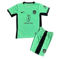 Camiseta Atletico Madrid Tercera Equipación Replica 2023-24 para niños mangas cortas (+ Pantalones cortos)